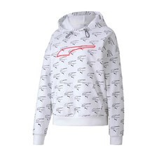 PUMA EVIDE AOP HOODY PUMA WHITE 597377-02画像