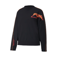 PUMA EVIDE CREW PUMA BLACK-FIZZY ORANGE 597384-51画像