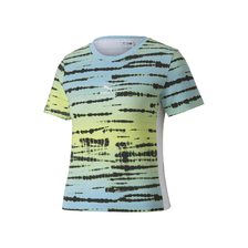 PUMA TIE DYE AOP TEE WMNS AQUAMARINE-AOP 598507-18画像