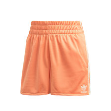 adidas 3 STRIPES SHORTS SEMI CORAL/WHITE FM2606画像