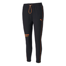 PUMA EVIDE PANTS PUMA BLACK-FIZZY ORANGE 597412-51画像