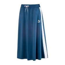 PUMA CLASSICS LONG SKIRT DARK DENIM 597416-43画像