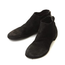 GUIDI BACK ZIP ANKLE SHOES -CALF REVERSE- ZO04S-BLAKE-ANKLE-CE画像