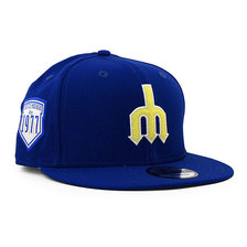 NEW ERA SEATTLE MARINERS 9FIFTY SNAPBACK CAP BLUE NR11760433画像