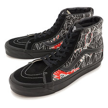 VANS ANAHEIM FACTORY SK8-HI 38 DX OG BLACK/OG SPIDER WEB VN0A38GF1JJ画像