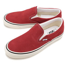 VANS ANAHEIM FACTORY CLASSIC SLIP-ON 98 DX OG BRICK/SUEDE VN0A3JEXUL2画像