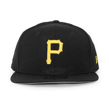 NEW ERA PITTSBURGH PIRATES 9FIFTY SNAPBACK CAP BLACK NEPBP139画像