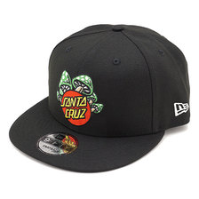 NEW ERA 9FIFTY SANTA CRUZ BLACK 12572854画像