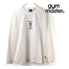 gym master MAKE SMILE ロンTEE ホワイト G533627-01画像
