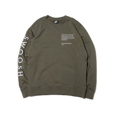 NIKE AS M NSW SWOOSH CREW SBB TWILIGHT MARSH/WHITE CU3907-380画像