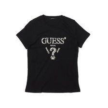 GUESS LADIES S/SLV TEE SHIRT BLACK YK2K9421K-BLK画像
