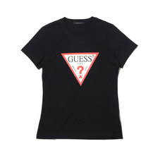 GUESS MEN'S S/SLV TEE SHIRT BLACK MK2K9405K-BLK画像