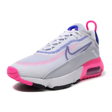 NIKE (WMNS) AIR MAX 2090 WHITE/CONCORD/PINK BLAST/PURE PLATINUM/BLACK CZ3867-101画像