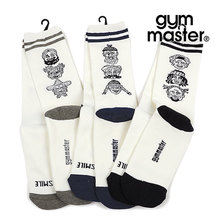 gym master MAKE SMILE クルーソックス G566635画像