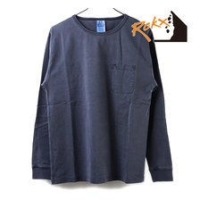 ROKX L/S MG POCKET TEE INDIGO 204118画像