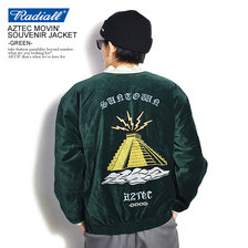 RADIALL AZTEC MOVIN' - SOUVENIR JACKET -GREEN- RAD-20AW-JK001画像