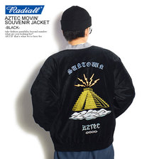 RADIALL AZTEC MOVIN' - SOUVENIR JACKET -BLACK- RAD-20AW-JK001画像