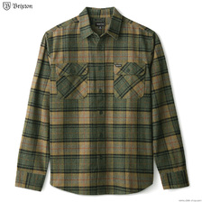 Brixton BOWERY L/S FLANNEL (EVERGREEN)画像