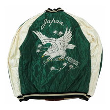 TAILOR TOYO リバーシブル ベロア&times;キルトサテン スカジャン ROARING TIGER / WHITE EAGLE TT14652-138画像