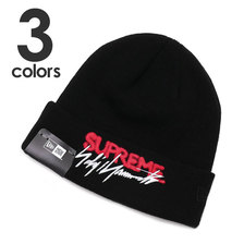Supreme &times; Yohji Yamamoto 20FW New Era Beanie画像