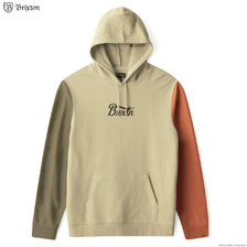 Brixton STITH HOOD (GRAVEL/DARK KHAKI/AMBER)画像