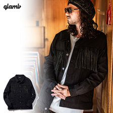 glamb Fringe denim JKT GB0420-JKT11画像