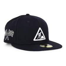 NEW ERA &times; DAVE EAST NYC 59FIFTY CAP NAVY AP12516858画像