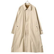 URU COTTON CHINO TWILL BALMACAAN COAT 20FCCT01画像
