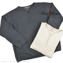 Two Moon no.30231 Henley neck pullover画像