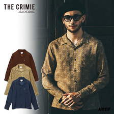 CRIMIE WOOL VIYELLA PAISELEY SHIRT CR1-02L5-SL14画像