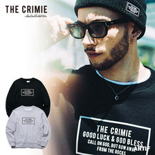 CRIMIE SWEAT BOX LOGO CREW NECK CR1-02L5-CL59画像