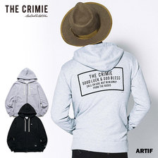 CRIMIE SWEAT ZIP HOODIE POCKET CR1-02L5-CL62画像