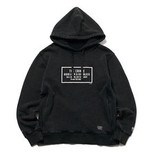 CRIMIE VINTAGE OVERDYE BOX LOGO SWEAT HOODIE CR1-02L5-CL53画像