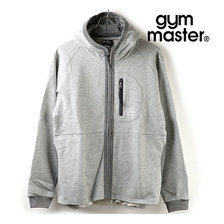 gym master ジャガード裏毛ジップフード 杢グレー G533616-03画像
