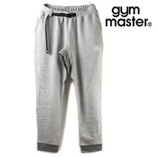 gym master ジャガード裏毛ロングパンツ 杢グレー G533617-03画像