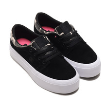 DC SHOES Ws TRASE PLATFORM SE BLACK/TAN DW192008-BT0画像
