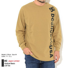 DC Vertical Basic L/S Tee Japan Limited 5425J029画像