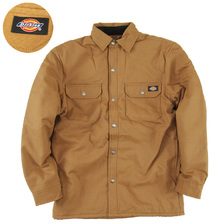 Dickies FLANNEL LINED DUCK SHIRT JACKET TJ215画像