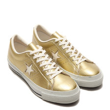 CONVERSE ONE STAR J METALLIC GOLD 35200151画像
