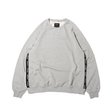 RVCA 2TONE JACQUARD CREW TOP HEATHER GRAY BA042003-HGR画像