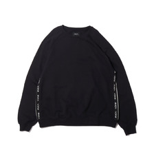 RVCA 2TONE JACQUARD CREW TOP BLACK BA042003-BLK画像