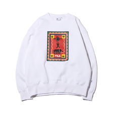 FILA &times; Shuntaro Takeuchi CREWNECK SWEAT SHIRT WHITE FM9921-01画像