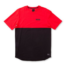 SUPRA BLOCK SS CREW RED/BLACK 103439-603画像