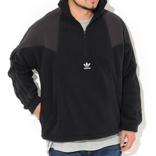 adidas Big Trefoil Mix Half Zip JKT Originals GE0864画像