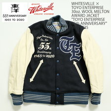 Whitesville &times; TOYO ENTERPRISE 30oz. WOOL MELTON AWARD JACKET "TOYO ENTERPRISE 55th ANNIVERSARY" WV14735画像