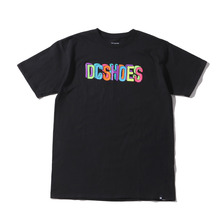 DC SHOES COLOR BLOCKS SS Black ADYZT04718-KVJ0画像