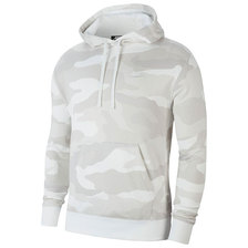 NIKE Club French Terry Camo Pullover Hoodie Lt.Grey Camo CJ4544-072画像