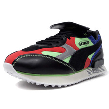 PUMA FUTURE RIDER KING PUMA BLACK-PUMA BLACK 374459-01画像