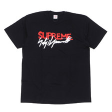 Supreme &times; Yohji Yamamoto 20FW Logo Tee BLACK画像