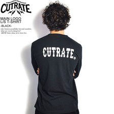 CUTRATE MAIN LOGO L/S T-SHIRT -BLACK- CR-20AW057画像